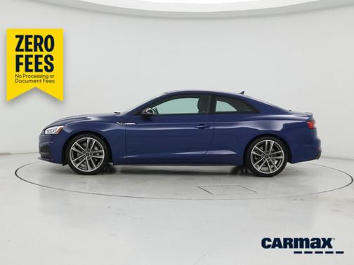 Blue 2019 Audi A5 Premium Plus