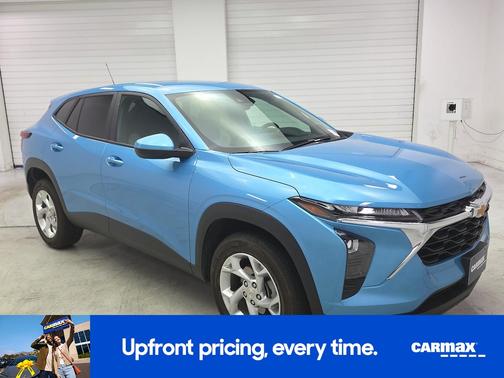 Blue 2025 Chevrolet Trax LS