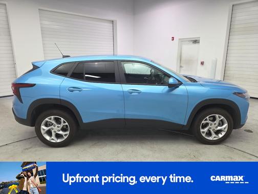 Blue 2025 Chevrolet Trax LS