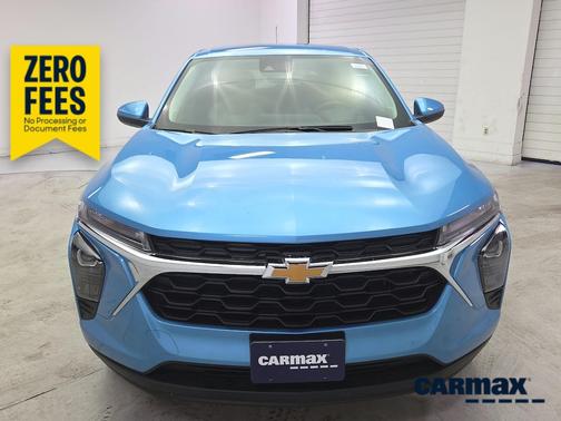 Blue 2025 Chevrolet Trax LS