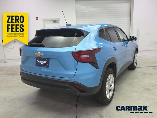 Blue 2025 Chevrolet Trax LS
