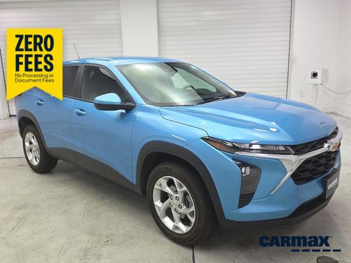 Blue 2025 Chevrolet Trax LS