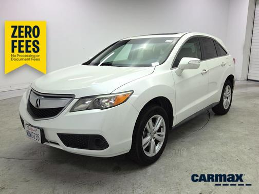 White 2015 Acura RDX