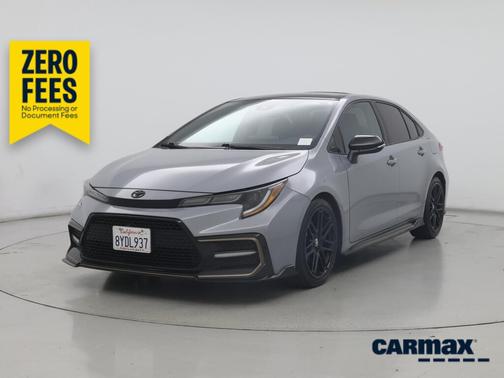 Gray 2022 Toyota Corolla XSE Apex