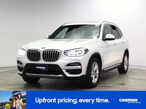 White 2020 BMW X3 sDrive30i