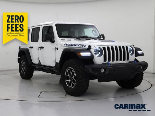 White 2021 Jeep Wrangler Unlimited 4xe Unlimited Rubicon