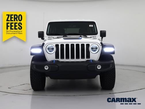 White 2021 Jeep Wrangler Unlimited 4xe Unlimited Rubicon