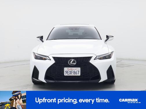 White 2022 Lexus IS 350 F-Sport