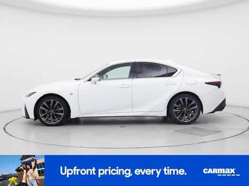 White 2022 Lexus IS 350 F-Sport