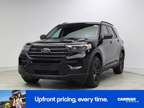 Black 2022 Ford Explorer XLT