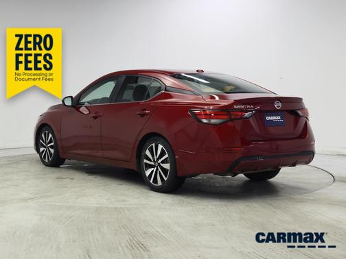 Red 2022 Nissan Sentra SV