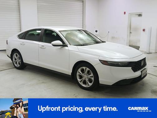 White 2023 Honda Accord LX