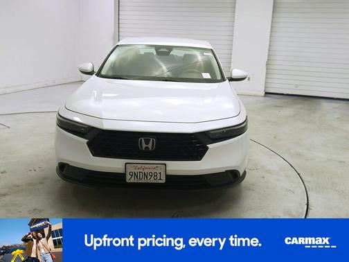 White 2023 Honda Accord LX