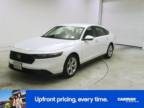 White 2023 Honda Accord LX