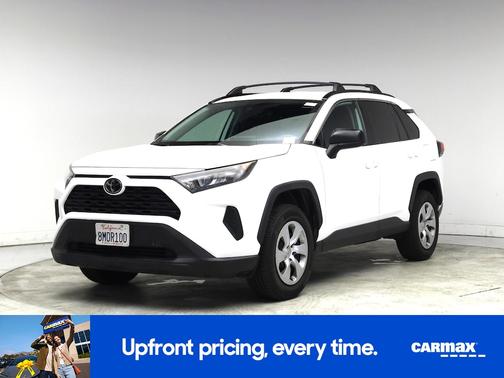 White 2019 Toyota RAV4 LE
