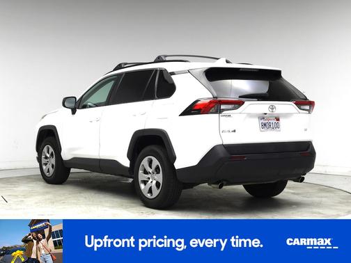 White 2019 Toyota RAV4 LE
