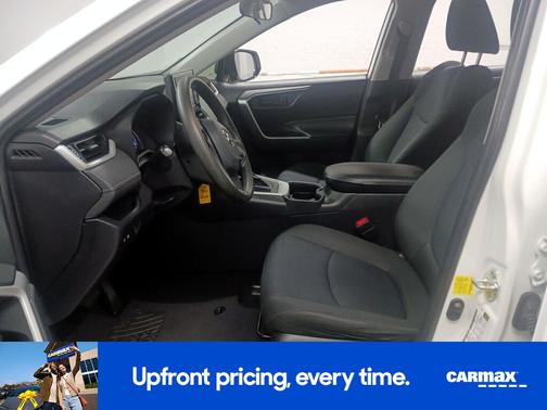 White 2019 Toyota RAV4 LE