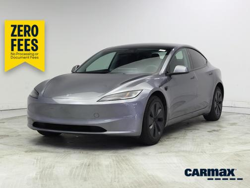 Silver 2025 Tesla Model 3 Long Range