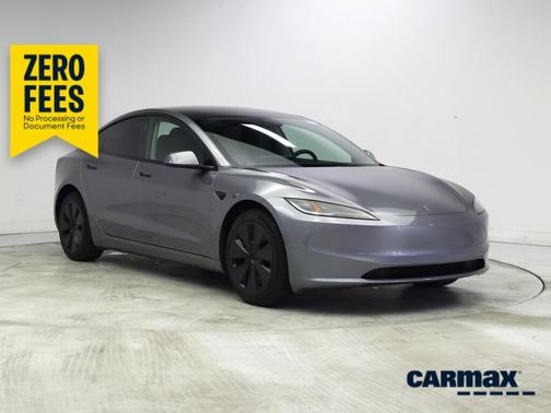 Silver 2025 Tesla Model 3 Long Range