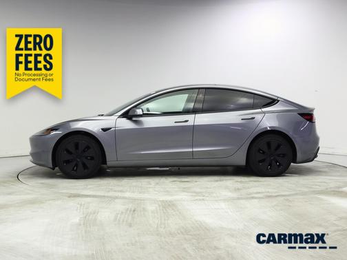 Silver 2025 Tesla Model 3 Long Range