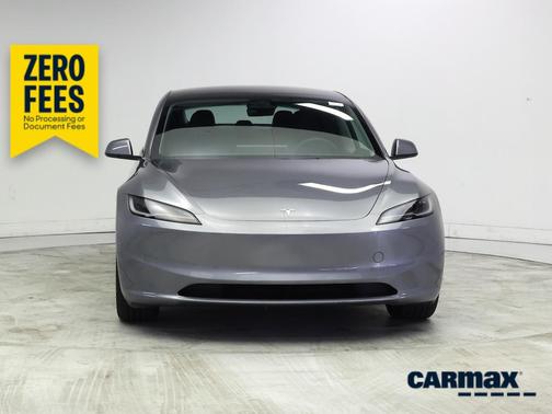 Silver 2025 Tesla Model 3 Long Range