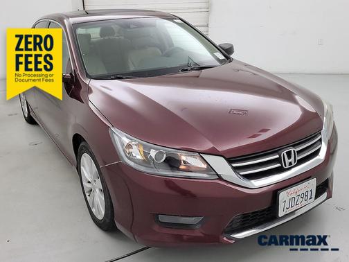 Burgundy 2015 Honda Accord EX-L