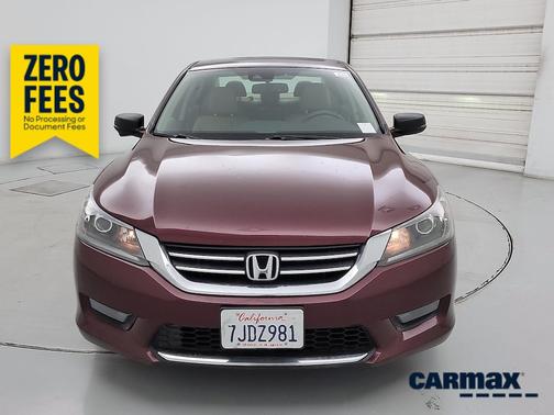 Burgundy 2015 Honda Accord EX-L