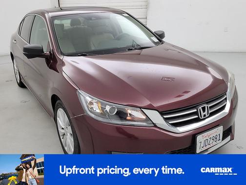 Burgundy 2015 Honda Accord EX-L