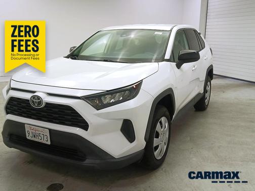 White 2022 Toyota RAV4 LE
