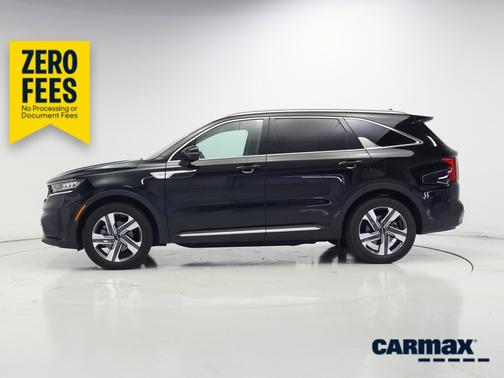 Black 2023 Kia Sorento Hybrid EX