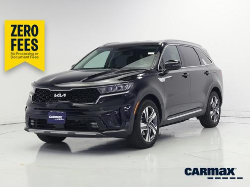 Black 2023 Kia Sorento Hybrid EX
