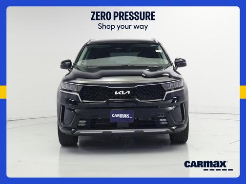 Black 2023 Kia Sorento Hybrid EX