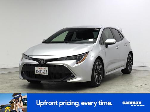 Silver 2019 Toyota Corolla Hatchback XSE