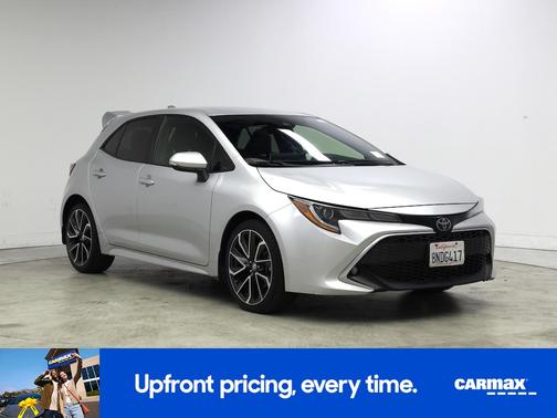 Silver 2019 Toyota Corolla Hatchback XSE
