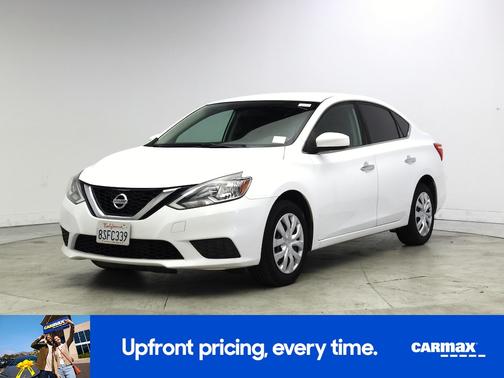 White 2017 Nissan Sentra S