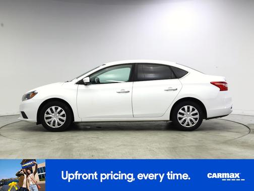 White 2017 Nissan Sentra S