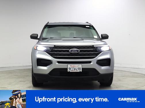 Silver 2022 Ford Explorer XLT