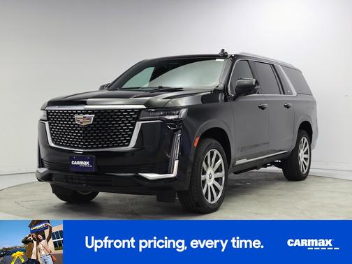 Black 2021 Cadillac Escalade ESV Luxury