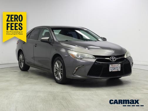 Gray 2017 Toyota Camry SE