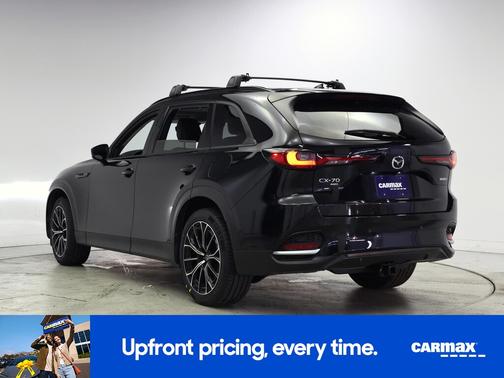 Black 2025 Mazda CX-70 PHEV Premium