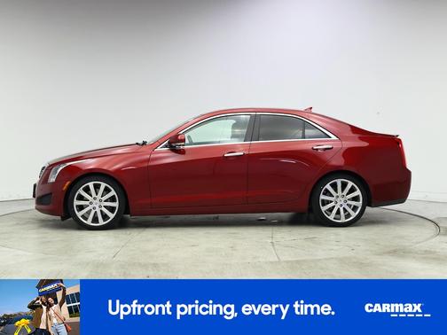 Burgundy 2014 Cadillac ATS Luxury