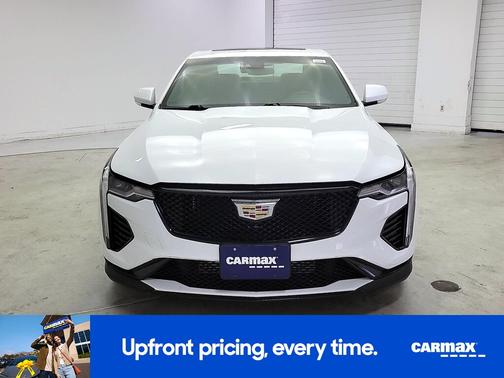 White 2021 Cadillac CT4 V