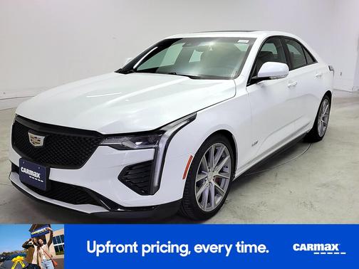 White 2021 Cadillac CT4 V