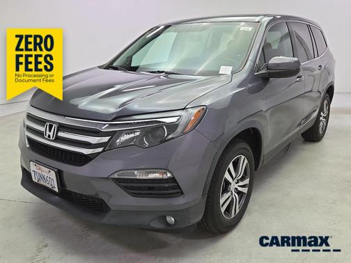 Gray 2016 Honda Pilot EX-L