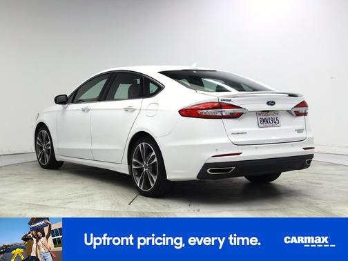 White 2020 Ford Fusion Titanium