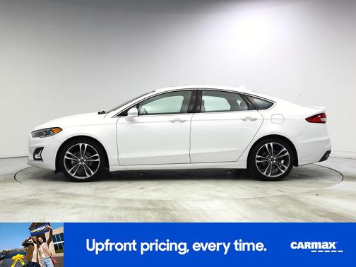 White 2020 Ford Fusion Titanium