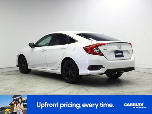 White 2020 Honda Civic Sport