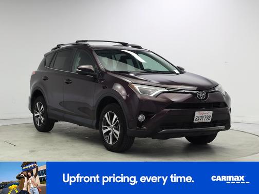 Purple 2018 Toyota RAV4 XLE
