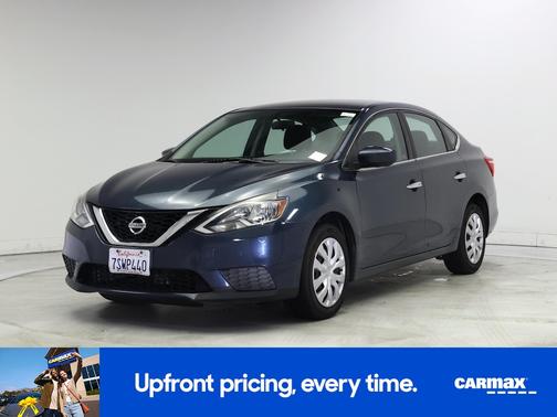 Blue 2016 Nissan Sentra SV