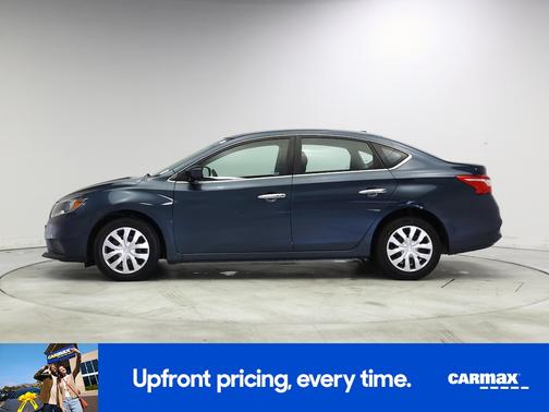 Blue 2016 Nissan Sentra SV